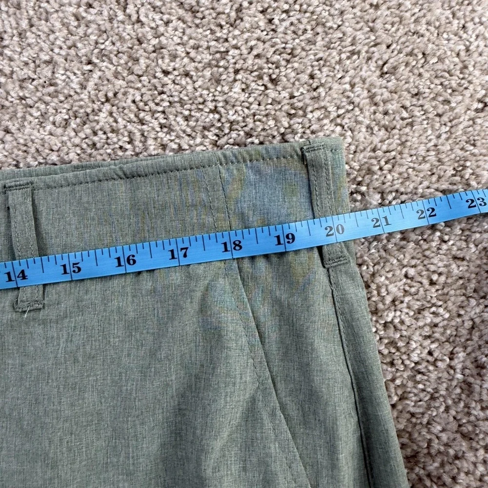 Architect Cargo Shorts Mens 40 Olive Green ActiveFlex Stretch Pockets Summer